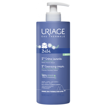 Uriage Laboratoires Dermatolog Eau Thermale Bebe Creme Lavante 500 Ml