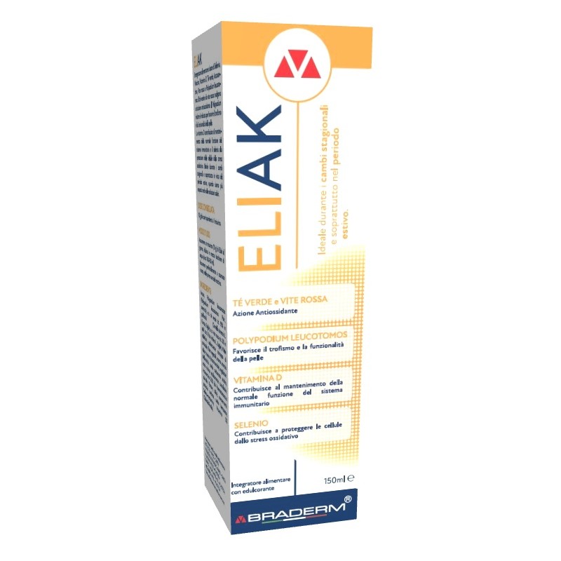 Eliak 30 Bustine Da 5 Ml Braderm