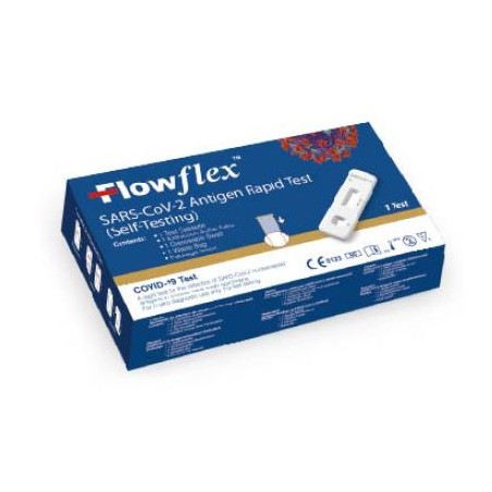 Nevia Biotech Test Antigenico Rapido Covid-19 Flowflex Autodiagnostico Determinazione Qualitativa Antigeni Sars-cov-2 In Tamponi