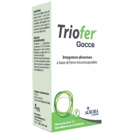 Aurora Biofarma Triofer Gocce 30 Ml