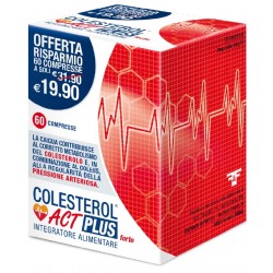 confezione 60 compresse colesterol act plus linea act f&f