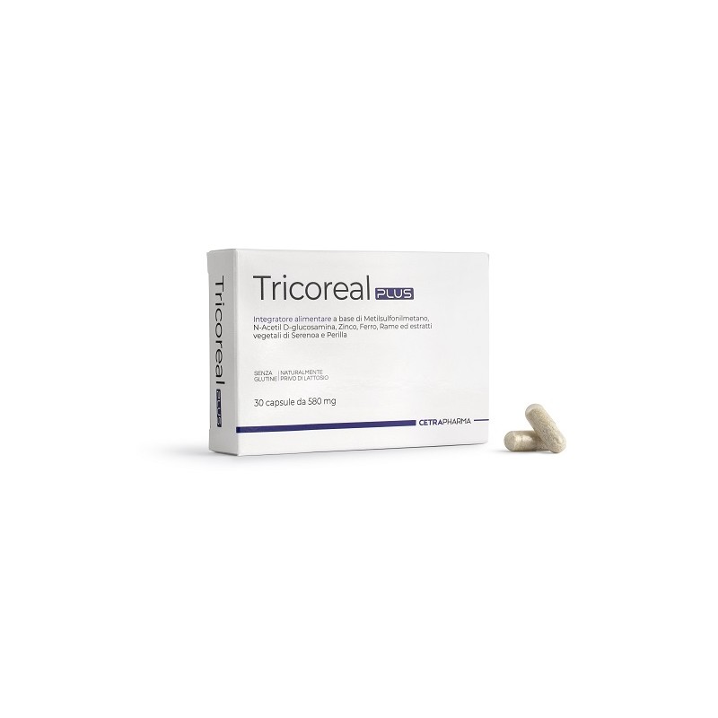 Cetra Pharma Tricoreal Plus 30 Capsule