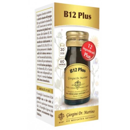 Dr. Giorgini Ser-vis B12 Plus 60 Pastiglie