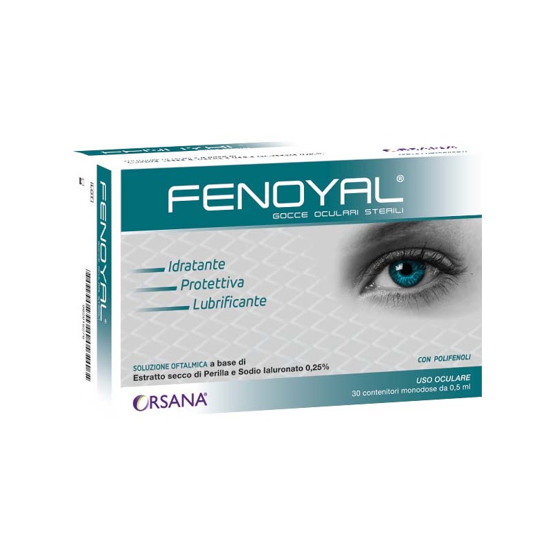 Orsana Italia Gocce Oculari Fenoyal 30 Contenitori Monodose Da 0,5 Ml