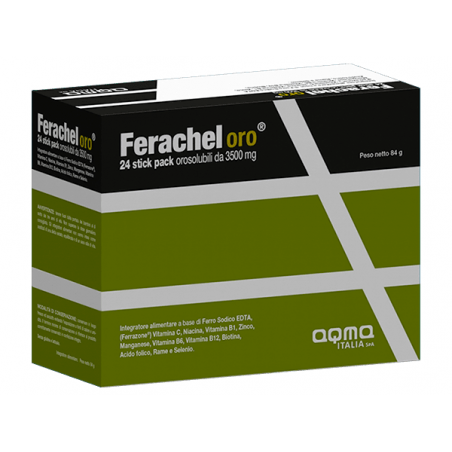 Aqma Italia Ferachel Oro 24 Stick Orosolubili