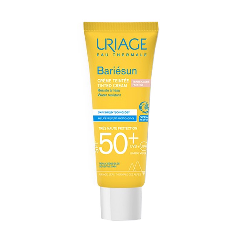 Uriage Laboratoires Dermatolog Bariesun Spf50+ Creme Claire Teintee 50 Ml