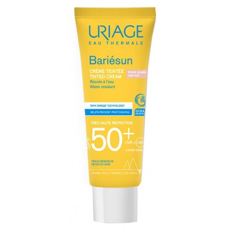 Uriage Laboratoires Dermatolog Bariesun Spf50+ Creme Claire Teintee 50 Ml