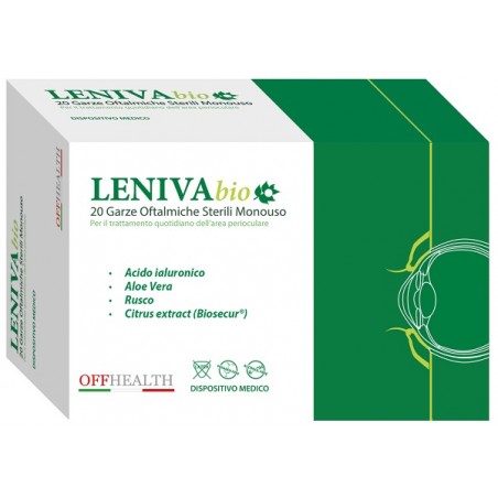 Offhealth Garze Oftalmiche Leniva Biosecur 20 Pezzi