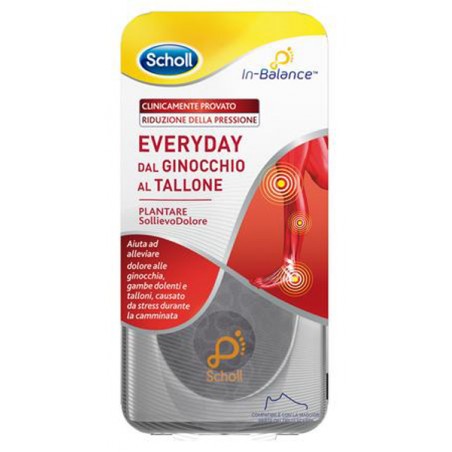 Scholl's Wellness Company Plantare Sollievo Dolore Da Ginocchio A Tallone Scholl In Balance Everyday M