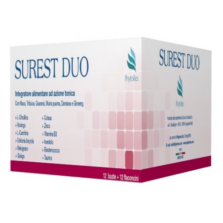 Phytores Surest Duo 12 Bustine 9g + 12 Fialette 20ml