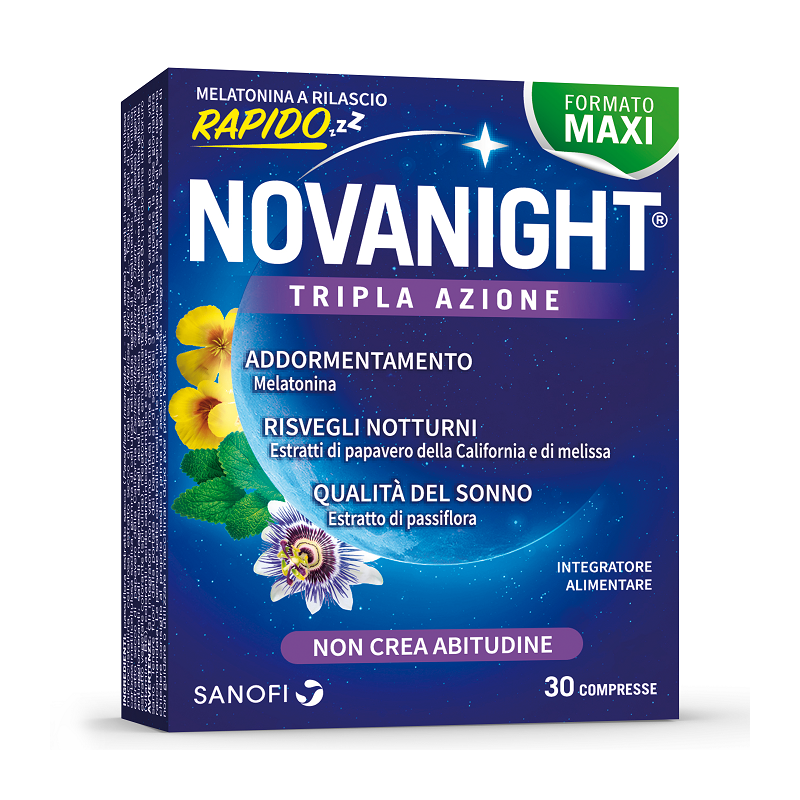 Opella Healthcare Italy Novanight 30 Compresse Rilascio Radido New