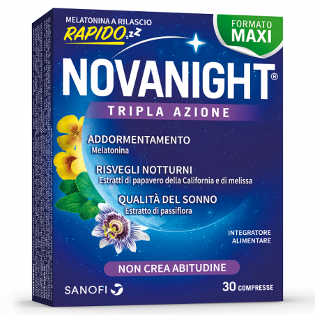 Opella Healthcare Italy Novanight 30 Compresse Rilascio Radido New