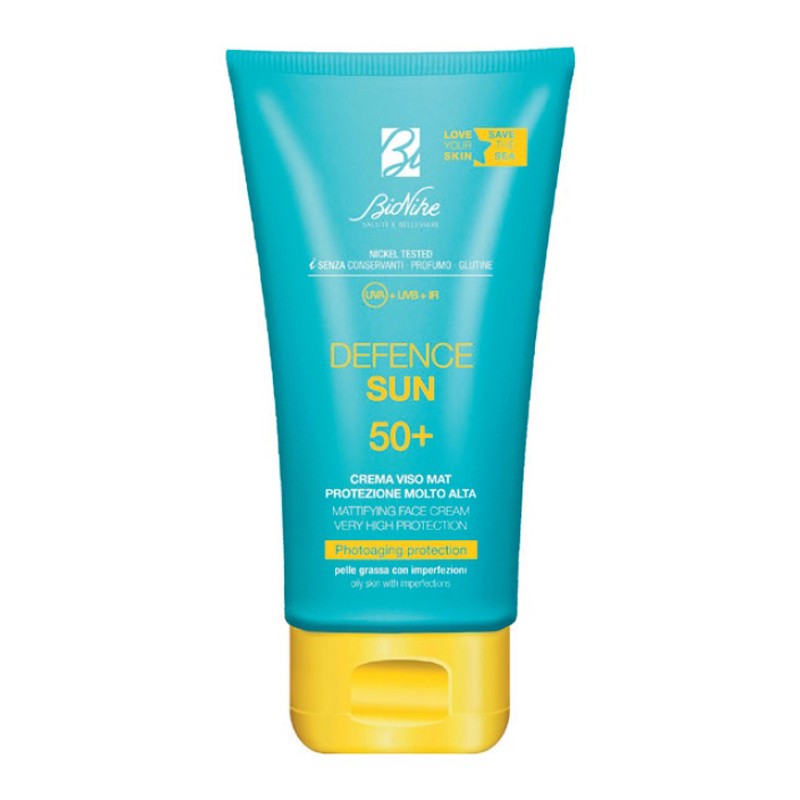 I. C. I. M. Internation Defence Sun Crema Viso Mat Spf50+ Protezione Molto Alta 50 Ml