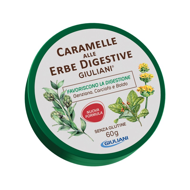 Caramelle Digestive alle Erbe utile in ogni momento 60 g