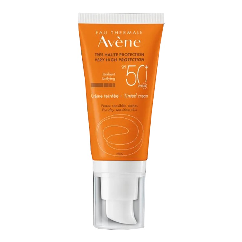 Avene Sol Crema Spf50+ Colorata Nuova Formula 50 Ml