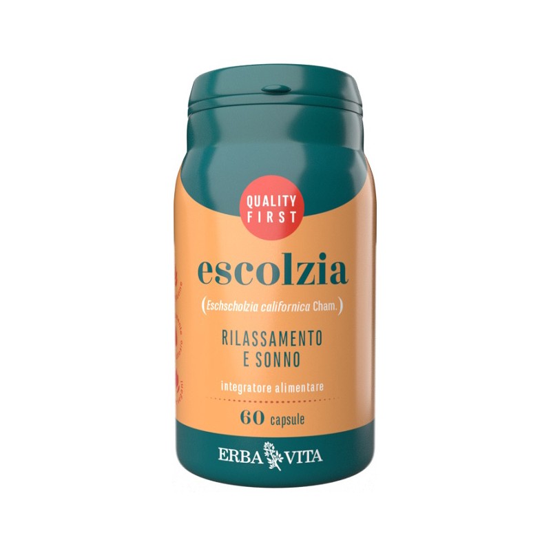 Erba Vita Escolzia Supporto per il riposo notturno 60 capsule