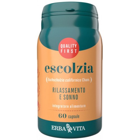 Erba Vita Escolzia Supporto per il riposo notturno 60 capsule