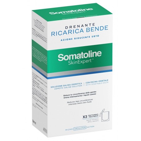 L. Manetti-h. Roberts & C. Somatoline Skin Expert Bende Snellenti Drenanti Kit Ricarica