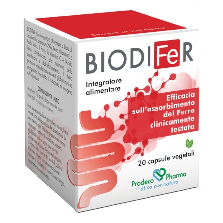 Prodeco Pharma Biodifer 20 Capsule Vegetali