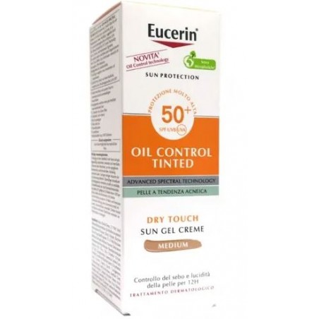 Beiersdorf Eucerin Sun Oil Control Tinted Cream Spf50+ 50 Ml