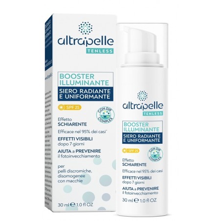 Difar Distribuzione Altrapelle Tenless Booster Illuminante Siero Radiante Uniformante 30 Ml