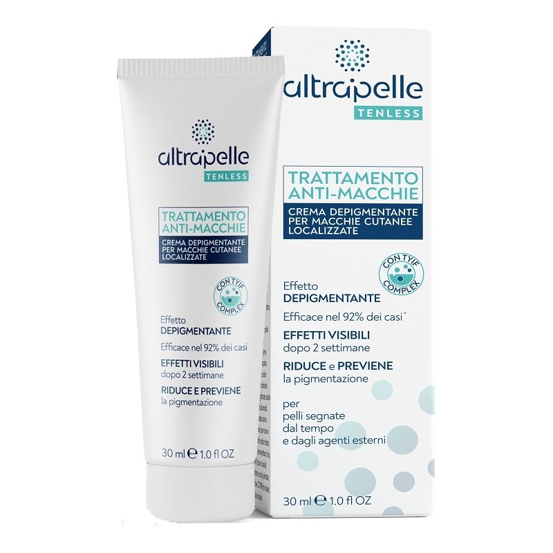 Difar Distribuzione Altrapelle Tenless Trattamento Anti Macchie Crema Depigmentante 30 Ml