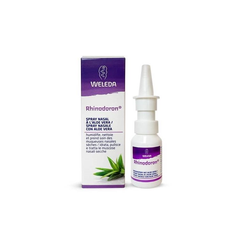 Rhinodoron Spray Nasale Aloe Vera decongestionante nasale 20 Ml