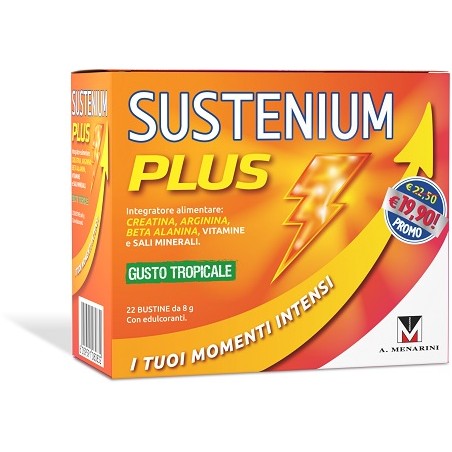 Menarini Sustenium Plus Gusto Tropicale Promo 22 Bustine