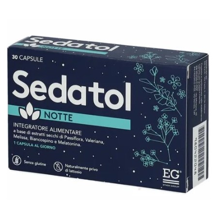 confezione 30 capsule sedatol notte eg