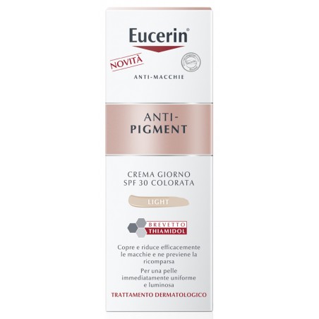 Beiersdorf Eucerin Anti-pigment Giorno Spf30 Colorato Light 50 Ml