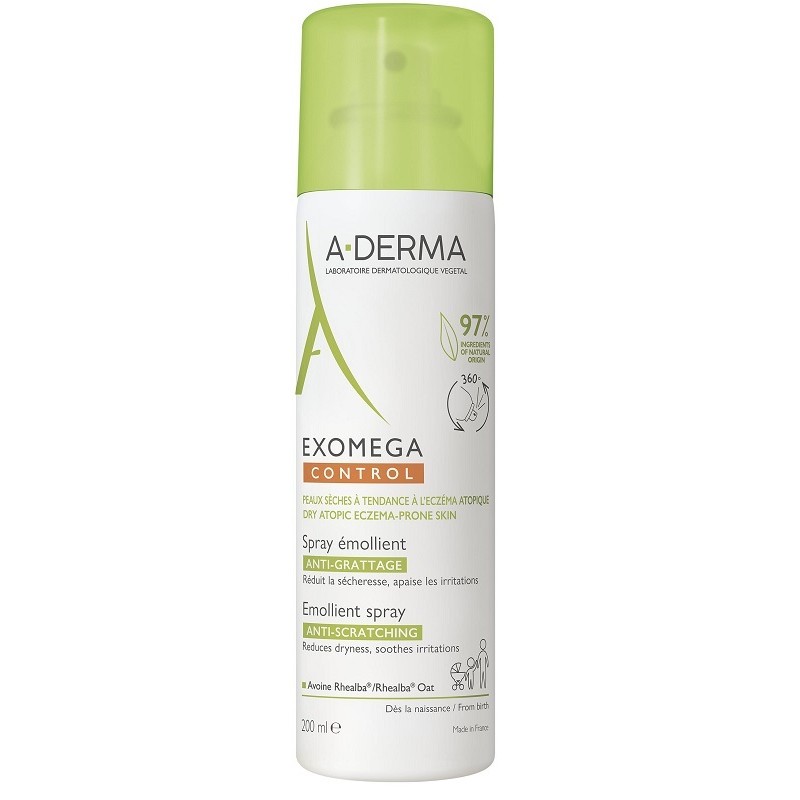 Aderma Exomega Spray Emolliente 200 Ml