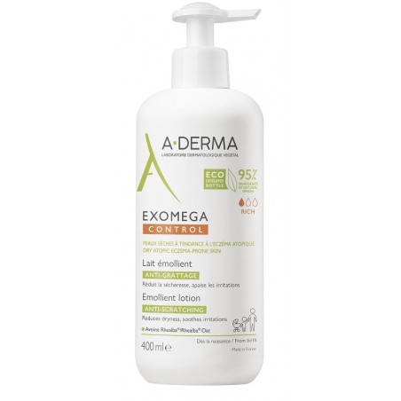 Aderma Exomega Control Latte Emolliente 400 Ml