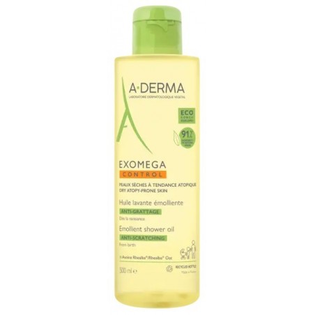 Aderma Exomega Control Olio Lavante Emolliente Ricarica 500 Ml