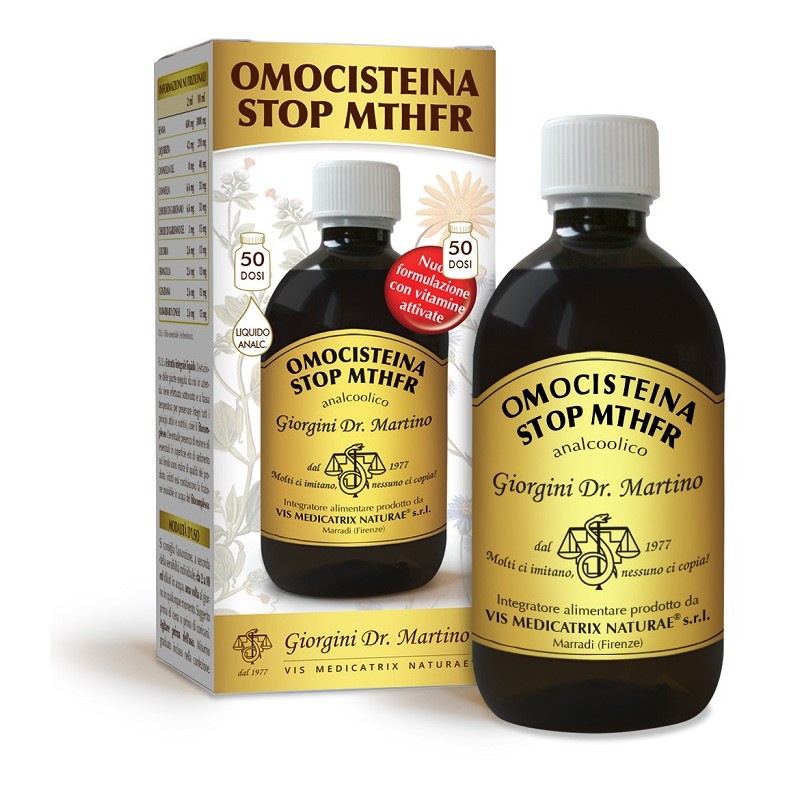 Dr. Giorgini Ser-vis Omocisteina Stop Mthfr Liquido Analcoolico 500 Ml