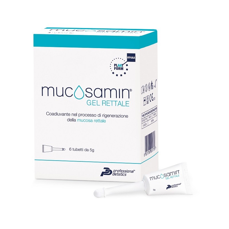 Professional Dietetics Gel Rettale Mucosamin 6 Tubetti X 5 G