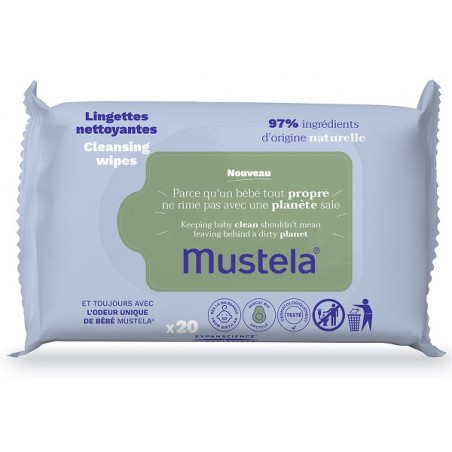 Lab. Expanscience Italia Mustela Salviette Multi 20 Pezzi