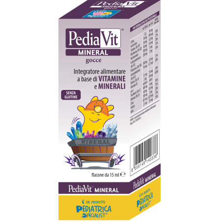 Pediatrica Specialist Pediavit Mineral Gocce 15 Ml