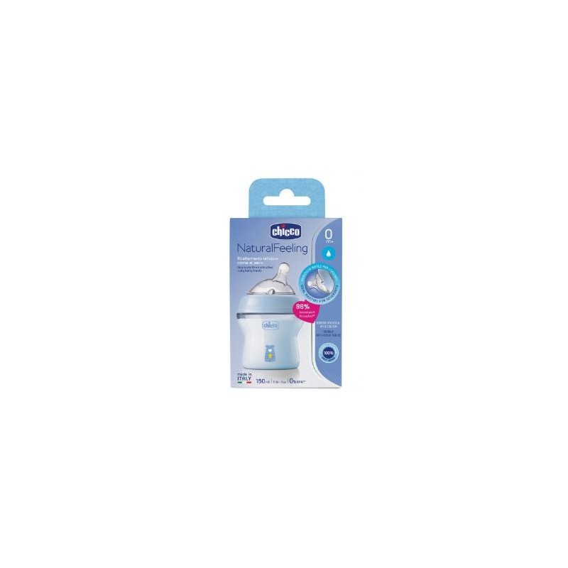 Chicco Biberon Nat Feel Pp 0m+ 150 Ml Bimbo