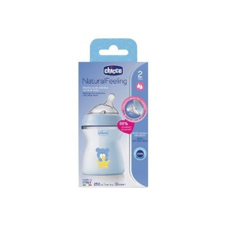 Chicco Biberon Nat Feel Pp 2m+ 250 Ml Bimbo