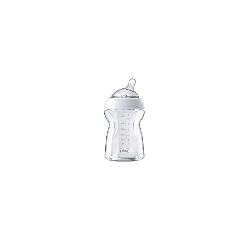 Chicco Biberon Nat Feel Vetro 0m+ 250 Ml