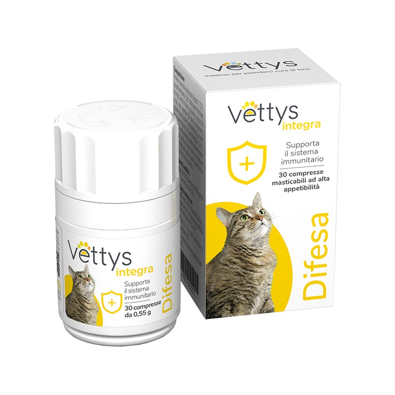 Pharmaidea Vettys Integra Difesa Gatto 30 Compresse Masticabili