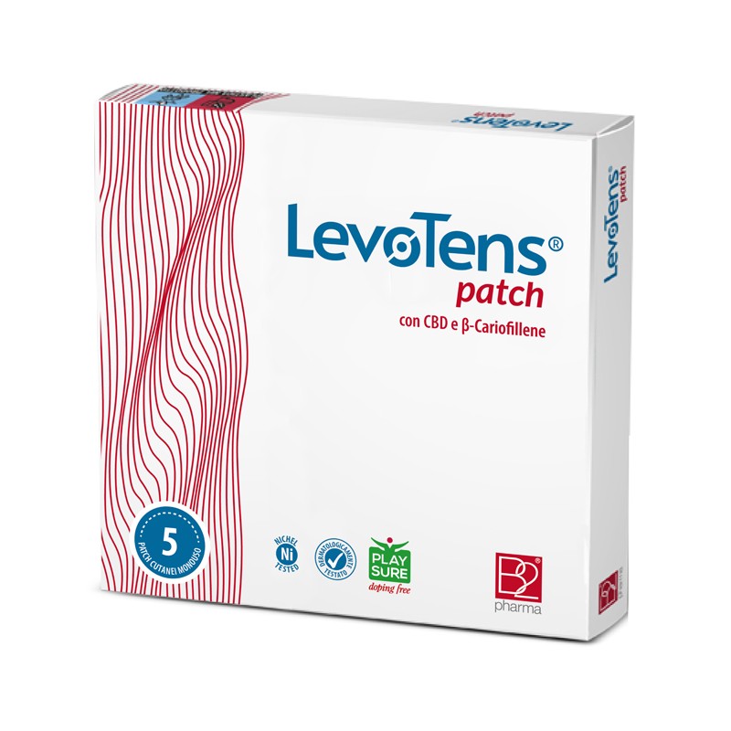 B2 Pharma Levotens Patch Cutaneo Monouso 5 Pezzi