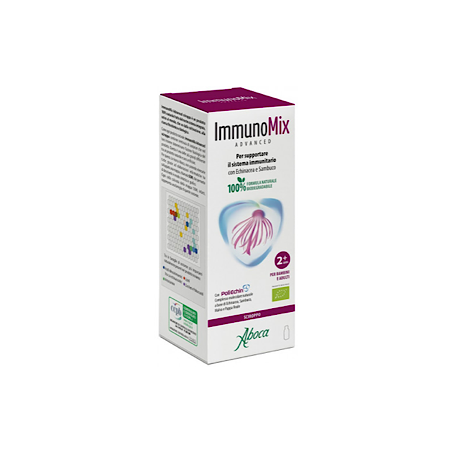 Aboca Immunomix Advanced sciroppo difese immunitarie adulti e bambini 210 g