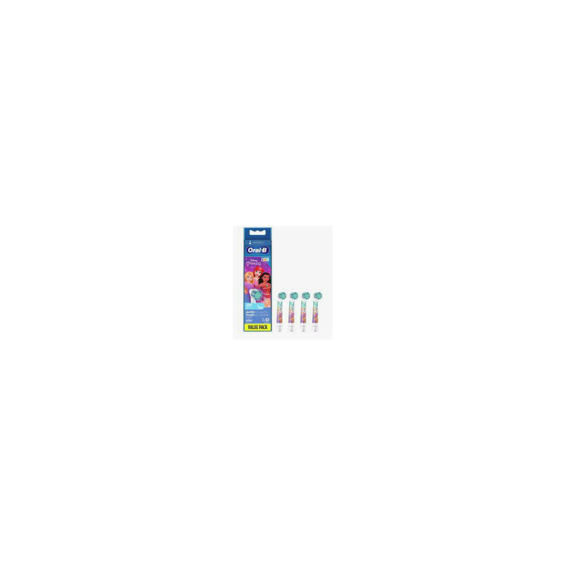 Procter & Gamble Oralb Kids Princess Testine Spazzolino Elettrico 4 Pezzi