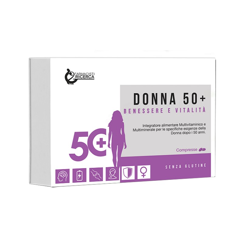 confezione 30 compresse integratore per le donne 50+ FPR