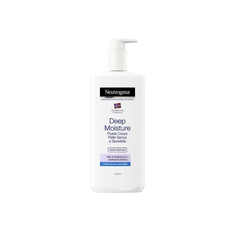 Johnson & Johnson Neutrogena Corpo Fluida Senza Profumazione 400 Ml Promo