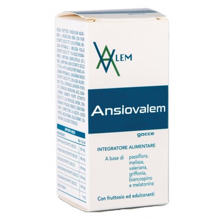 Valem S Unipersonale Ansiovalem 30 Ml