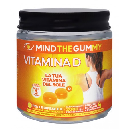 Dante Medical Solution Mind The Gummy Vitamina D 30 Pastiglie Gommose Gusto Limone Senza Zucchero