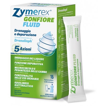 Wilco Farma Su Zymerex Gonfiore Fluid 15 Bustine