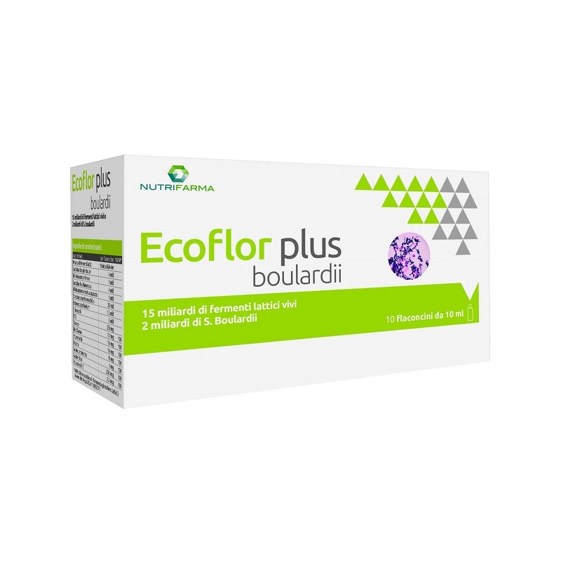 Aqua Viva Ecoflor Plus Boulardii 10 Flaconcini